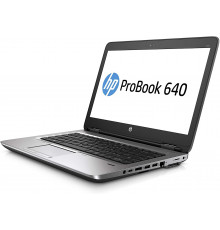HP ProBook 640 G2 14" |i5-6200U|8GB|256GB SSD|SWE|FHD|W10P|BLACK - Grado AB