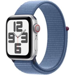 Apple Watch SE 2023 Cell 40mm Aluminium Silver Sport Loop Winter Blue EU MRGQ3QL/A