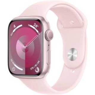 Apple Watch Serie 9 45mm Aluminium Pink Sport Band Light Pink S/M MR9G3QL/A