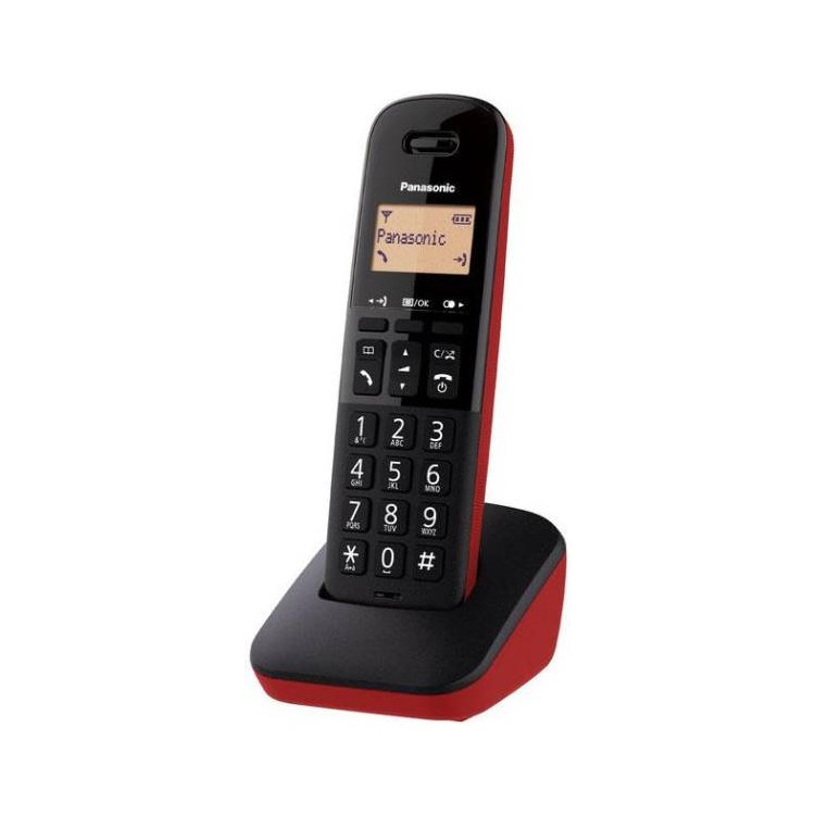 Telefono Cordless Panasonic KX-TGB610JTR Red