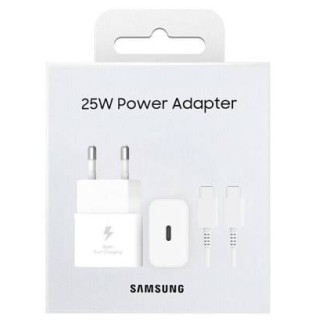 Samsung Caricatore 25W EP-T2510XWE FC USB-C +Cavo1m White