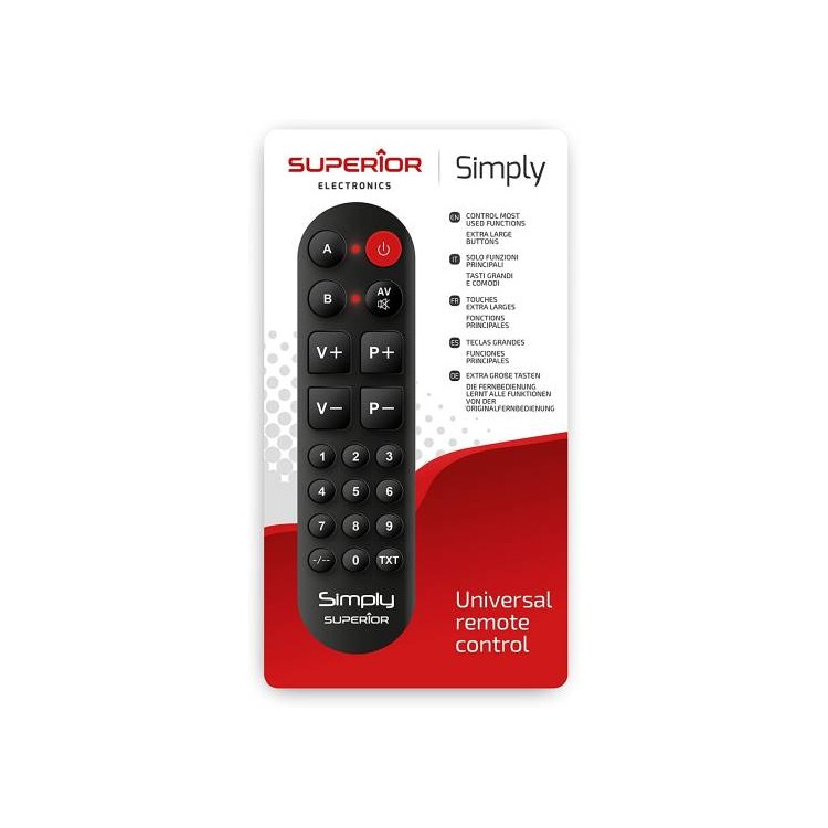 Superior Telecomando Universale Simply Numeric