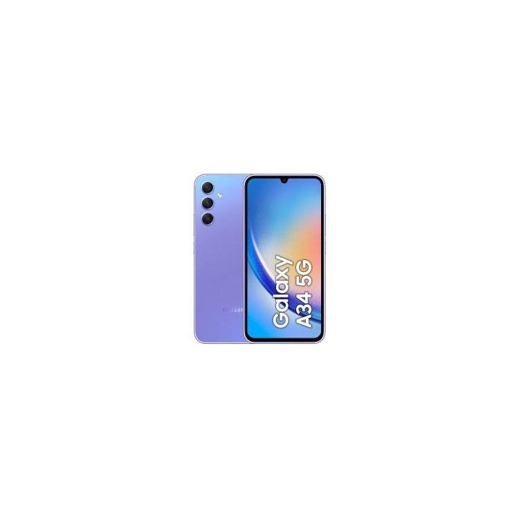 Samsung SM-A346 Galaxy A34 6+128GB 6.6" 5G Lavender ITA
