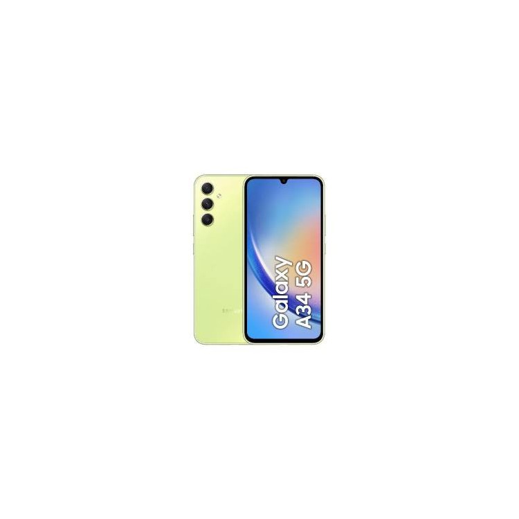 Samsung SM-A346 Galaxy A34 6+128GB 6.6" 5G Lime ITA