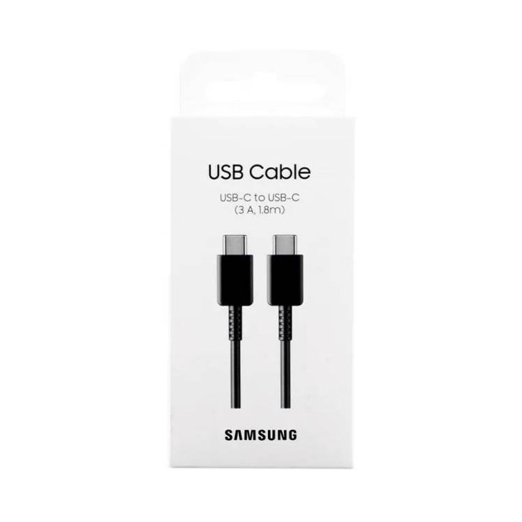 Samsung Cavo USB-C to USB-C EP-DX310JB 1.8m 3A Black