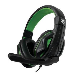 Fenner Tech Cuffie Gaming Soundgame + Microfono PC/Console Green