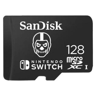 Switch Micro SDXC SanDisk 128GB Fortnite Skull Trooper