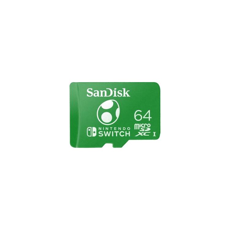 Switch Micro SDXC SanDisk 64GB for Nintendo Switch Yoshi