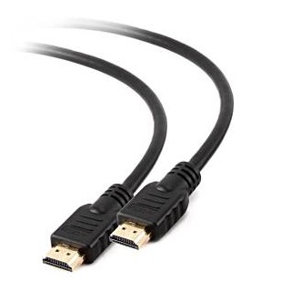 Techmade Cavo HDMI 4K Connettori Oro High-Speed Ethernet UHD 1.8mt Black