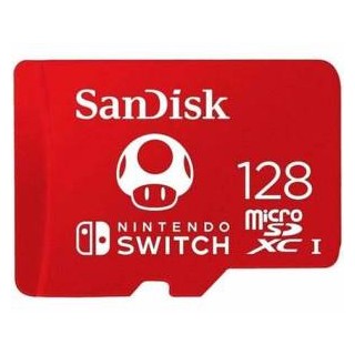 Switch Micro SDXC SanDisk 128GB SDSQXAO-128G-GNCZN for Nintendo Switch