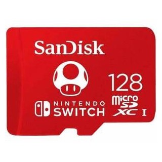 Switch Micro SDXC SanDisk 128GB SDSQXAO-128G-GNCZN for Nintendo Switch