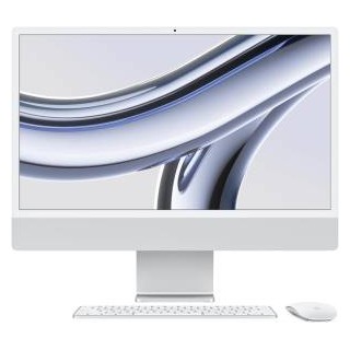 Apple iMac 24" 2023 4.5K M3 8C/10G 8/256GB Silver MQRJ3T/A