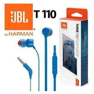 JBL Auricolari in-ear Tune 110 T110 Jack 3.5mm Blue