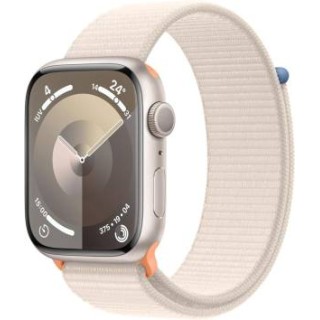 Apple Watch Serie9 45mm Aluminium Case StarLight  Sport Loop StarLight EU MR983QC/A