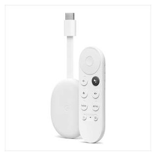 Google Chromecast con Google TV 1080p HD Bianco Ghiaccio