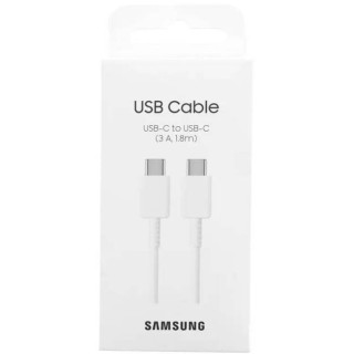 Samsung Cavo USB-C to USB-C EP-DX310JW 1.8m 3A White