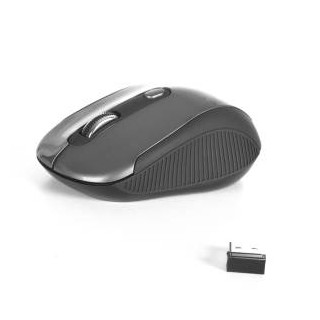 NGS Mouse Mini Wireless Haze 1600dpi 3 tasti Nero/Argento