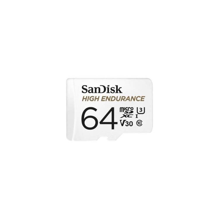 SanDisk High Endurance MicroSD 64GB C10 SDXC 100MB/s