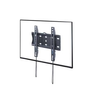 Techmade Gembird Staffa TV Da Muro Max 30kg Da 23" a 42" Fissa Black