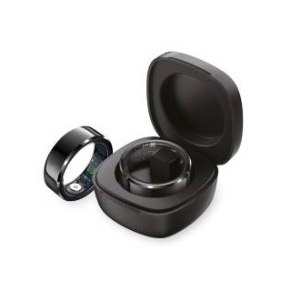 TECHMADE TM-NEXA-BK11 Smartring con Charging Box Black TG 11 21.00mm