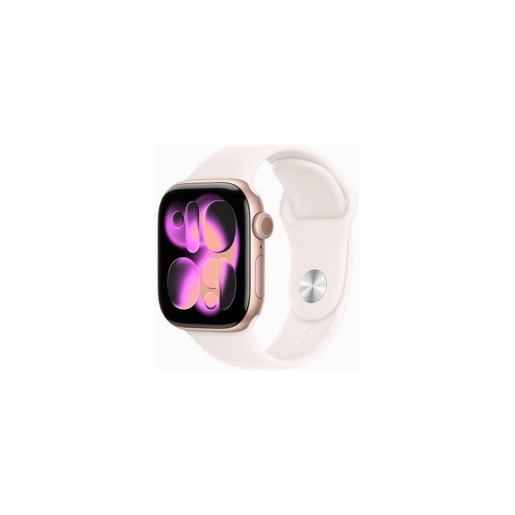 Apple Watch Serie 11 42mm AC/Rose Gold SB/L Blush M/L ITA MEU44QL/A