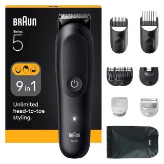 Braun Regolabarba All-in-one Series 5 AIO5540 Black