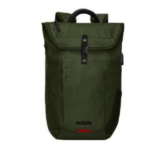 Nilox Tech Zaino per Notebook 15.6" Outdoor Green
