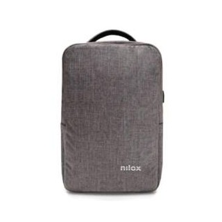 Nilox Tech Zaino per Notebook 15.6" Urban Eco Pro Grigio