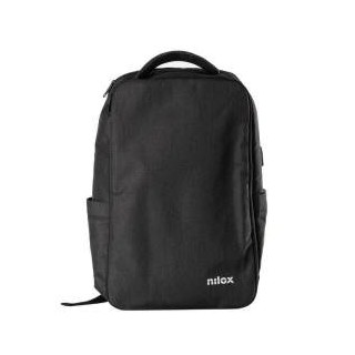 Nilox Tech Zaino per Notebook 15.6" Urban Eco Pro Nero