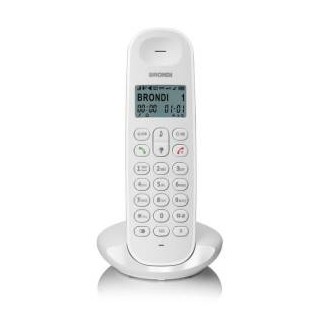 Telefono Cordless Brondi Lotus Bianco