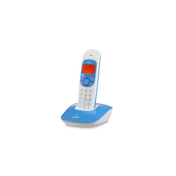 Telefono Cordless Brondi Nice Bianco/Blu