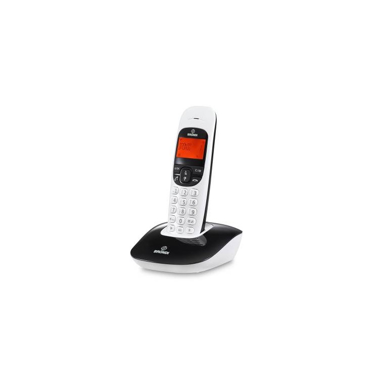 Telefono Cordless Brondi Nice Nero/Bianco