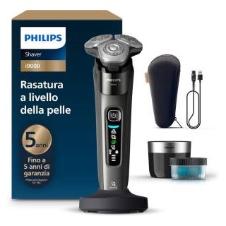 Philips Rasoio Elettrico Shaver i9000 SkinIQ 3 Lame Wet&Dry
