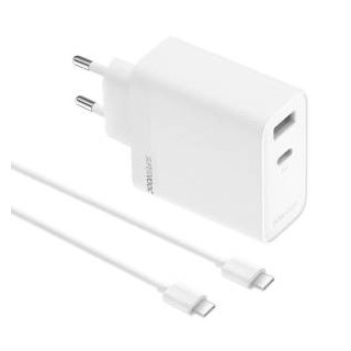 Realme Caricabatterie Supervooc Dual USB-A/C con Cavo Type-C 80W Wh