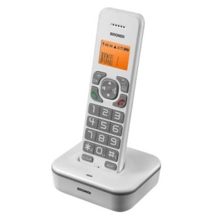 Telefono Cordless Brondi Bravo Star Bianco/Grigio
