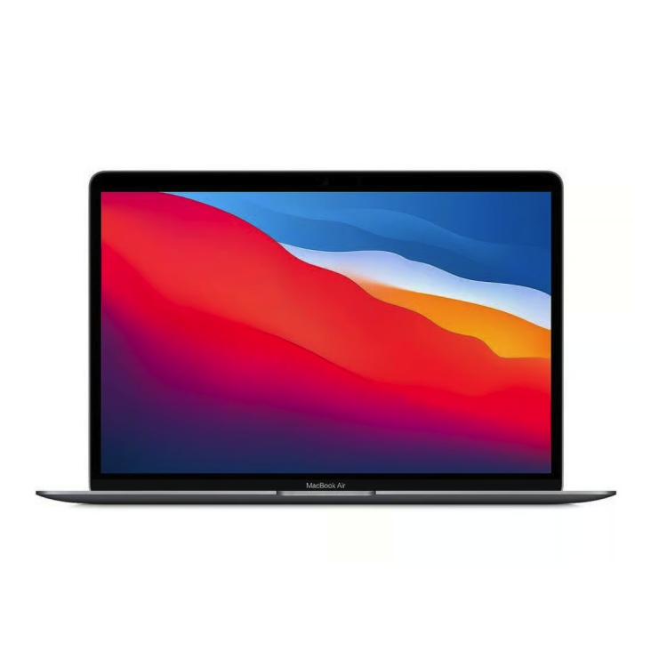 Apple Macbook Air (13" 2020, M1)|Apple M1|8GB|256GB SSD|INT|RETINA|1-250|GREY|Grado AB
