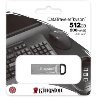 Kingston Pendrive USB-A 3.2512GB DTKN/512GB Kyson Argento