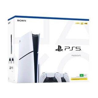 PS5 Console 1TB Standard Slim White + 2 DualSense ITA
