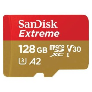 SanDisk Extreme MicroSD 128GB A2 C10 V30 UHS-I SDXC 100MB/s