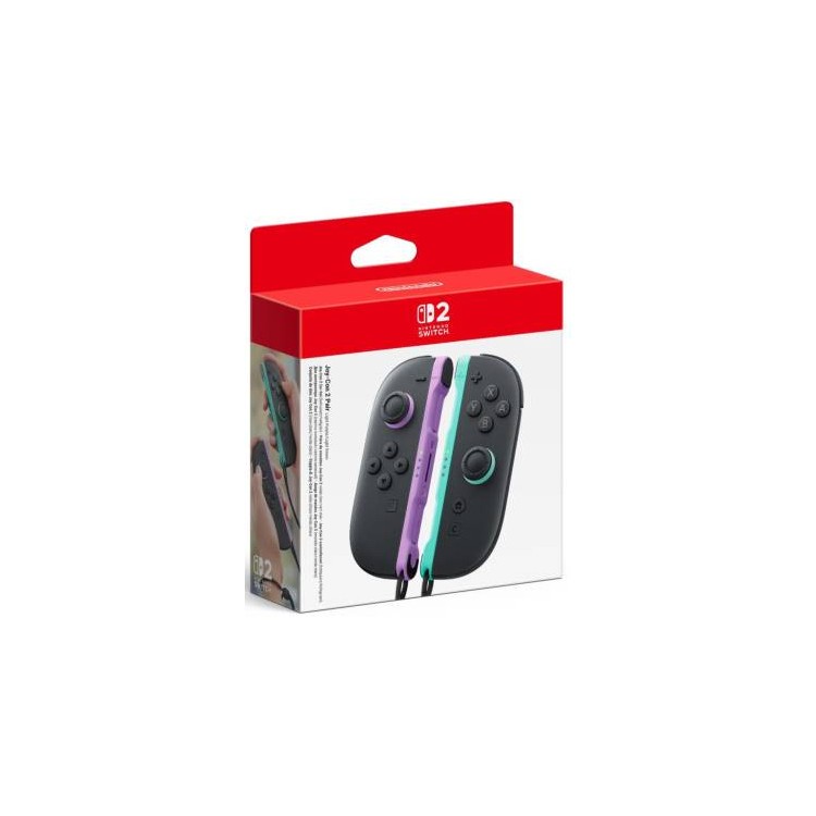Switch 2 Joy-Con Coppia Controller Viola Chiaro / Verde Chiaro