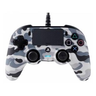 PS4 Nacon Wired Compact Controller Color Edition - Grigio Camo
