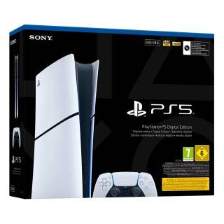 PS5 Console 825GB Digital Edition E Chassis White EU