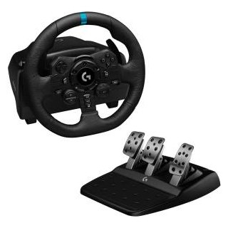 Logitech Volante + Pedaliera G923 Trueforce Doppia Frizione PS4/PC