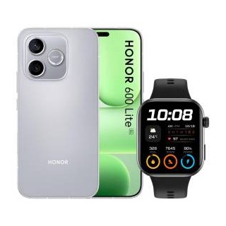 Honor 600 Lite 8+256GB 6.6"5G Velvet Grey DS + Watch 2i ITA