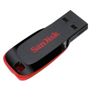 SanDisk Pendrive Cruzer Blade 64GB USB-A 2.0 Nero/Rosso