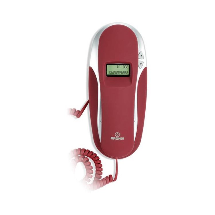 Telefono Brondi Kenoby CID Rosso/Bianco