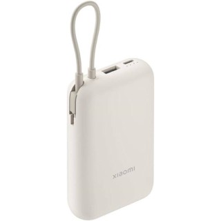 Xiaomi Powerbank 10000MAH 22.5W Cavo Integrato Usb-C Tan