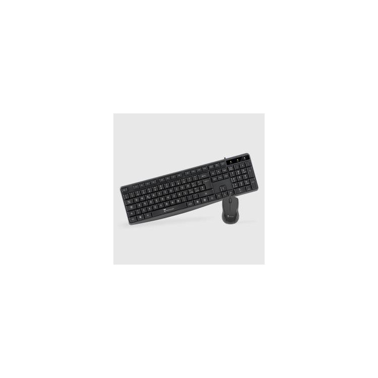 Techmade Kit Tastiera + Mouse Con Filo TM-KM002 Black