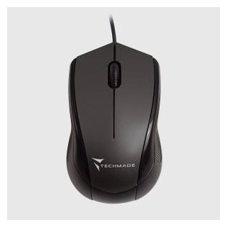 Techmade Mouse Ottico Usb Con Filo TM-XJ15 Black