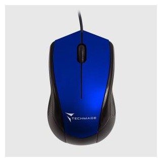 Techmade Mouse Ottico Usb Con Filo TM-XJ15 Blue